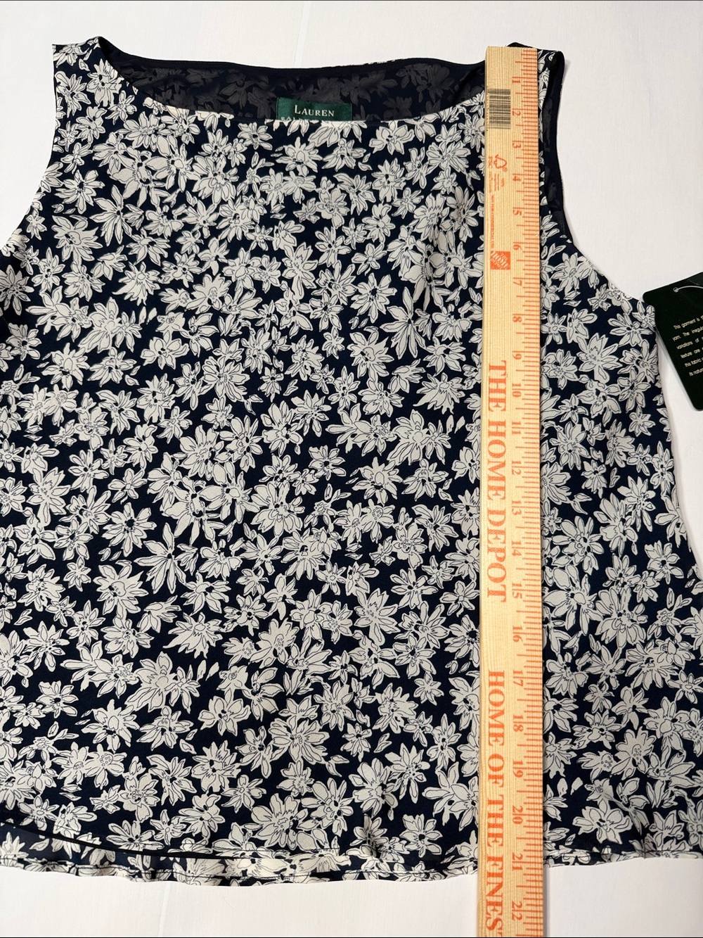 Lauren Ralph Lauren 2-Piece Set Top & Skirt Silk 12 NWT - Picture 6 of 10